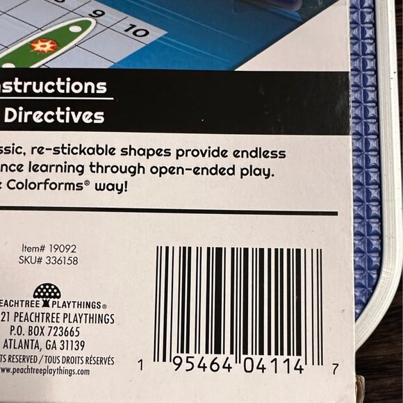 Colorforms Classic Board Games Set - Sorry! Monopoly & Battleship - Ages 6+ - St - Picture 8 of 11